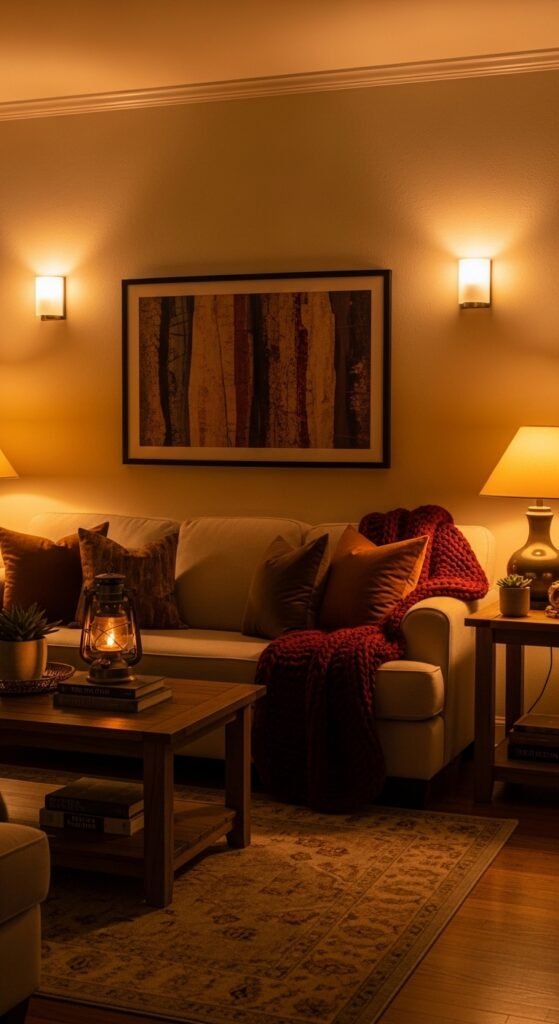 How to Use Warm Lighting for Cozy Decor