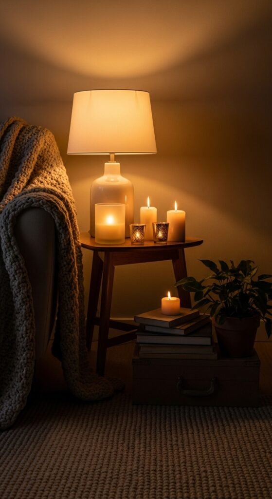 Play With Lighting to Set a Relaxed Mood