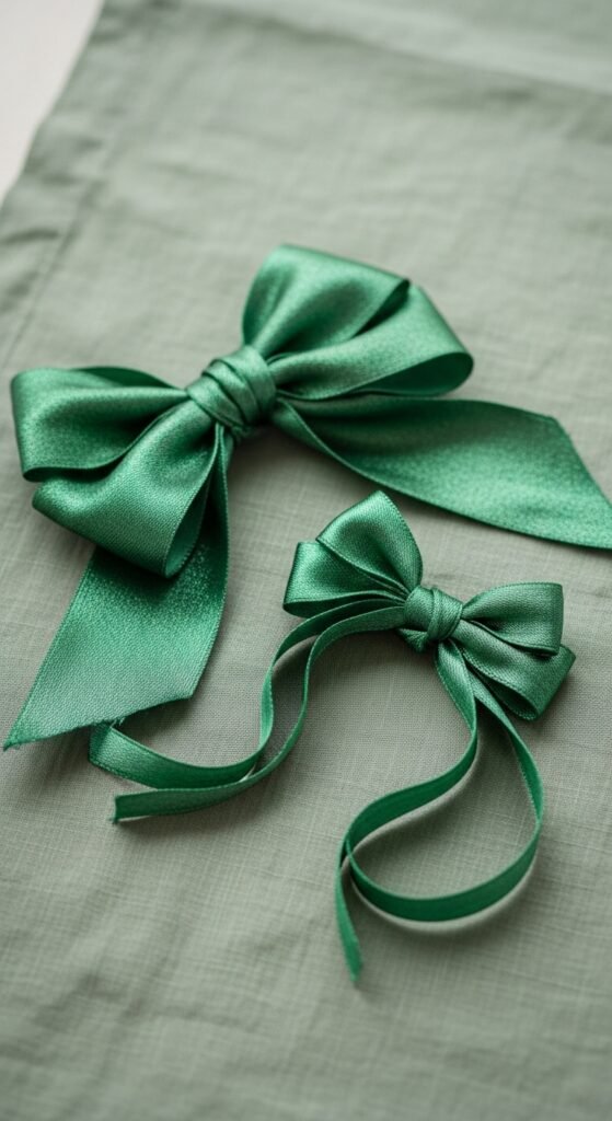 Soft Linen Green Runner