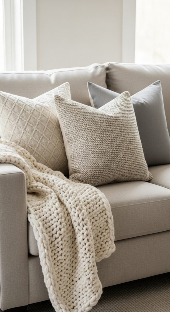 Use Soft Textiles to Add Instant Warmth