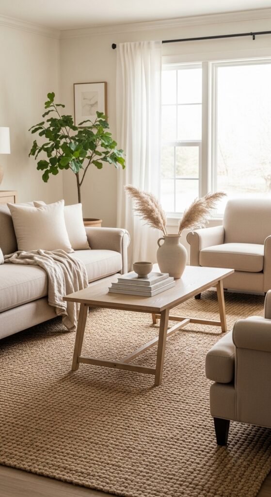 Add a Grounding Area Rug