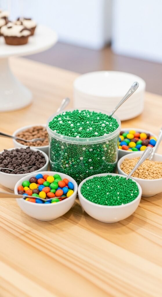 Green Sprinkles Accent Station