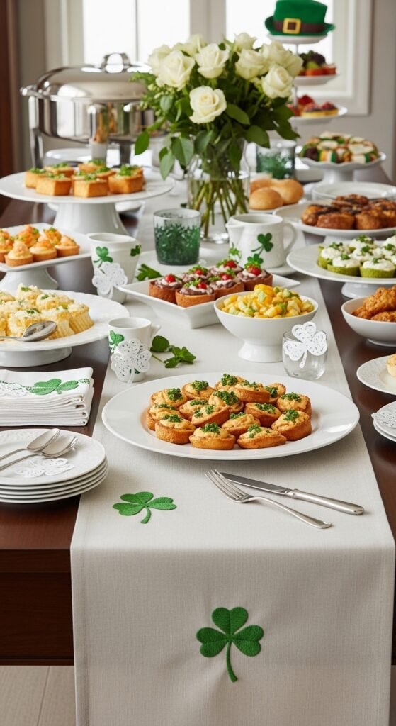 Subtle Clover Accents