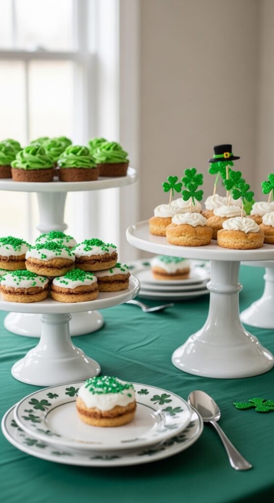 Dessert Pedestals in Mixed Heights