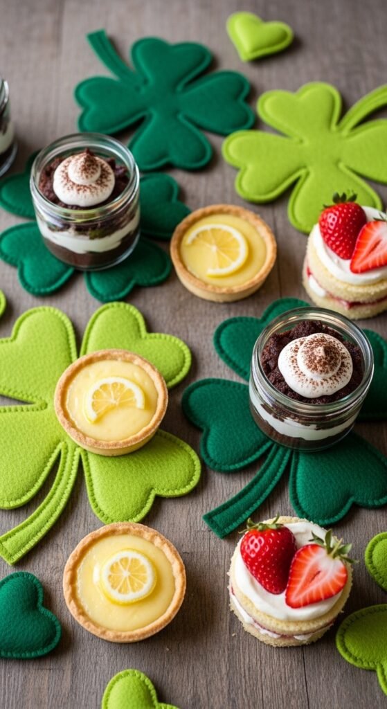 Felt Clover Table Scatter