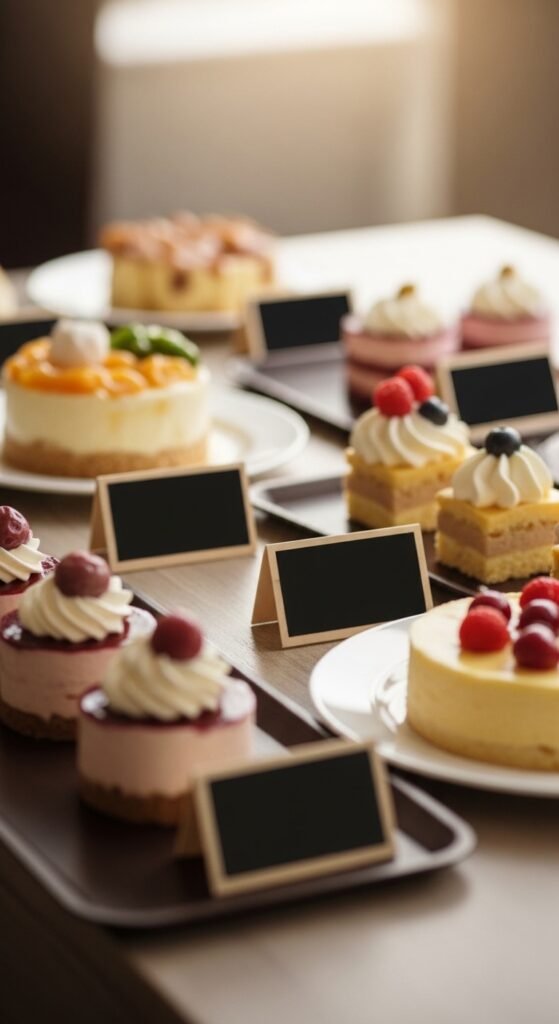 Chalkboard-Style Tray Labels