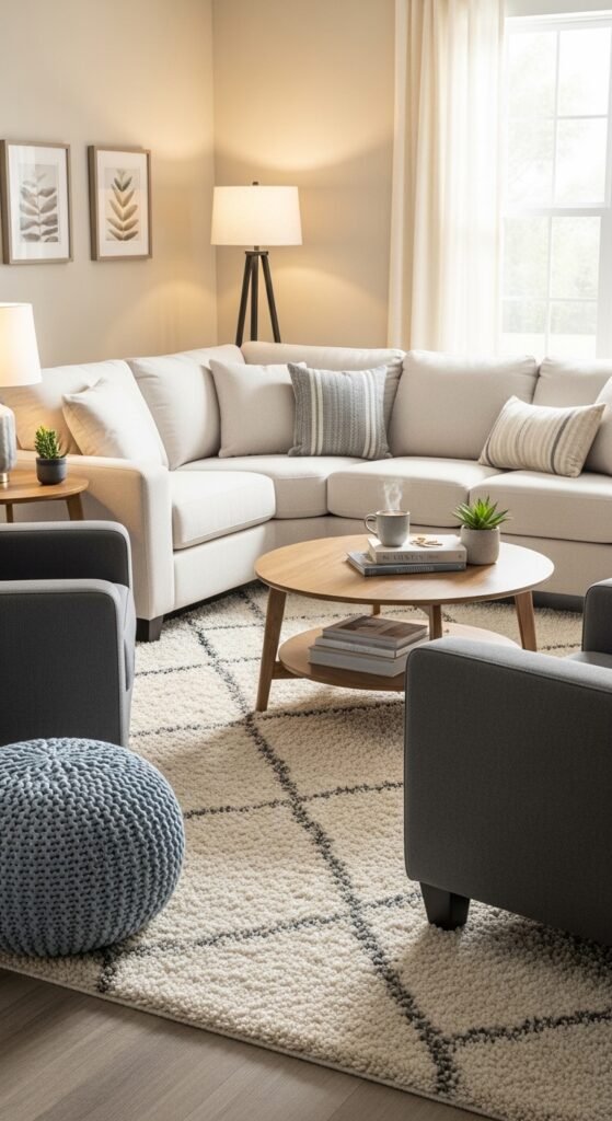 Make Seating Feel Inviting, Not Stiff