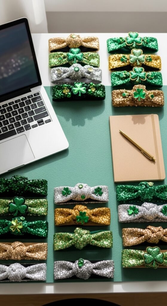 Green Felt Desk Mat