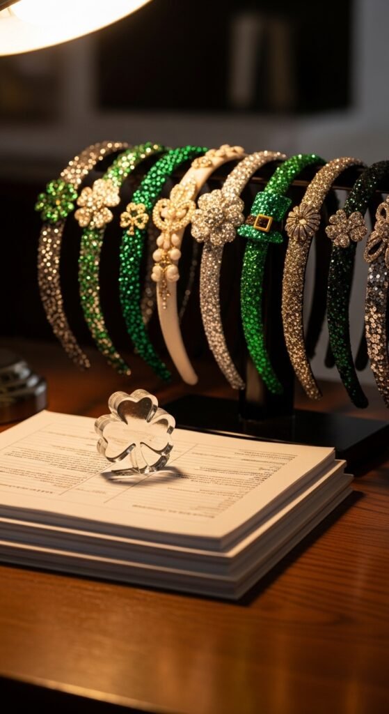 Lucky Clover Paperweight