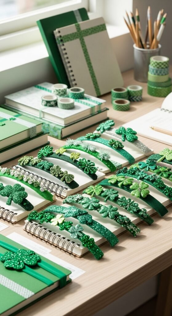 Green Washi Tape Details