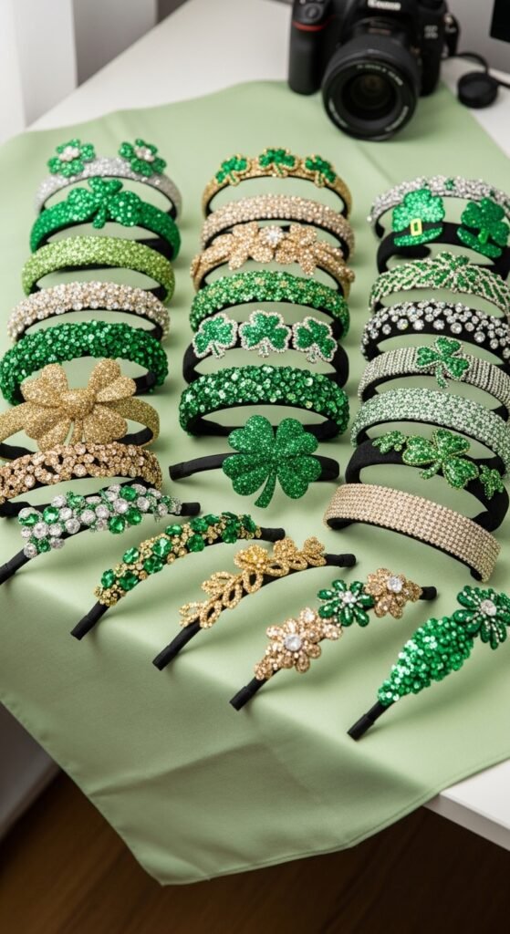 Soft Green Desk Scarf