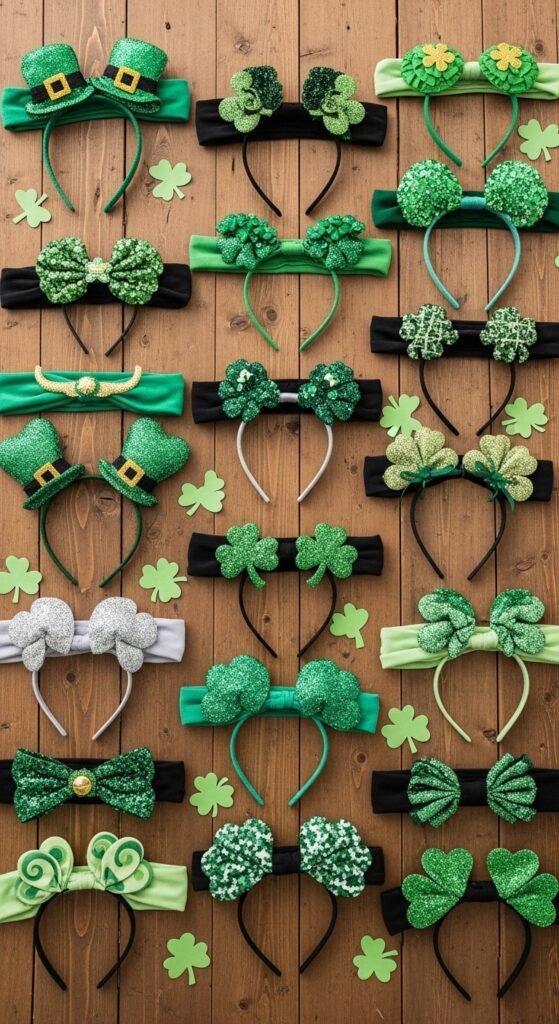 Paper Shamrock Table Scatter