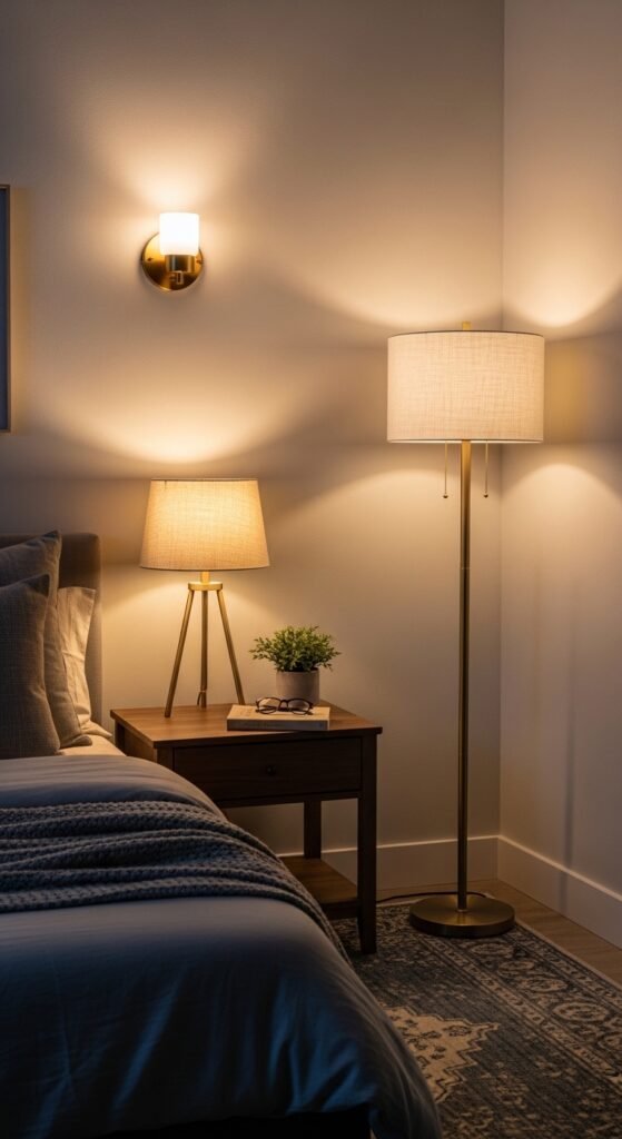 Layer Your Lighting for Instant Comfort