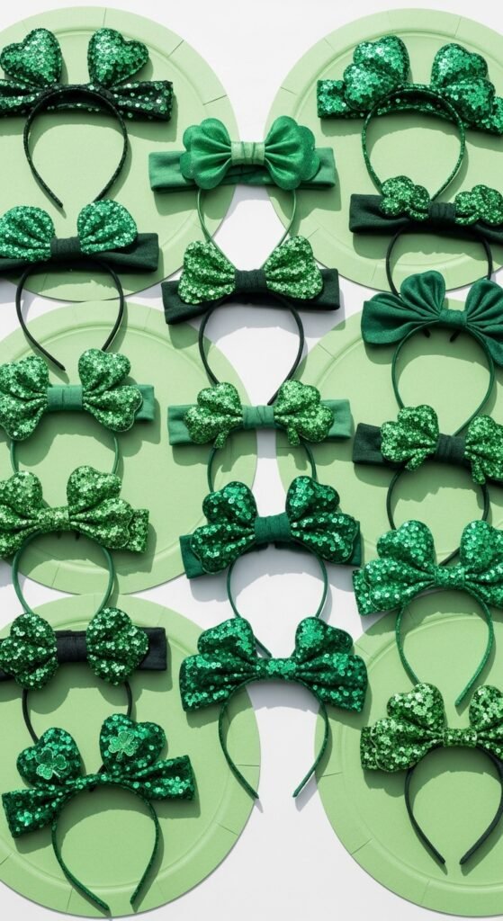 Simple Green Paper Placemats