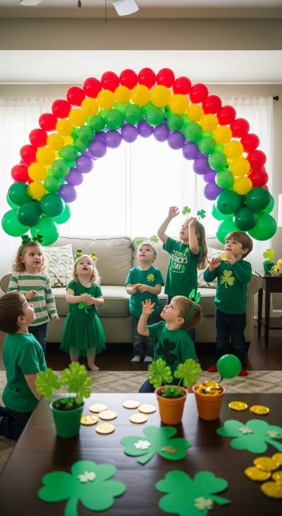 Balloon Rainbow Arch