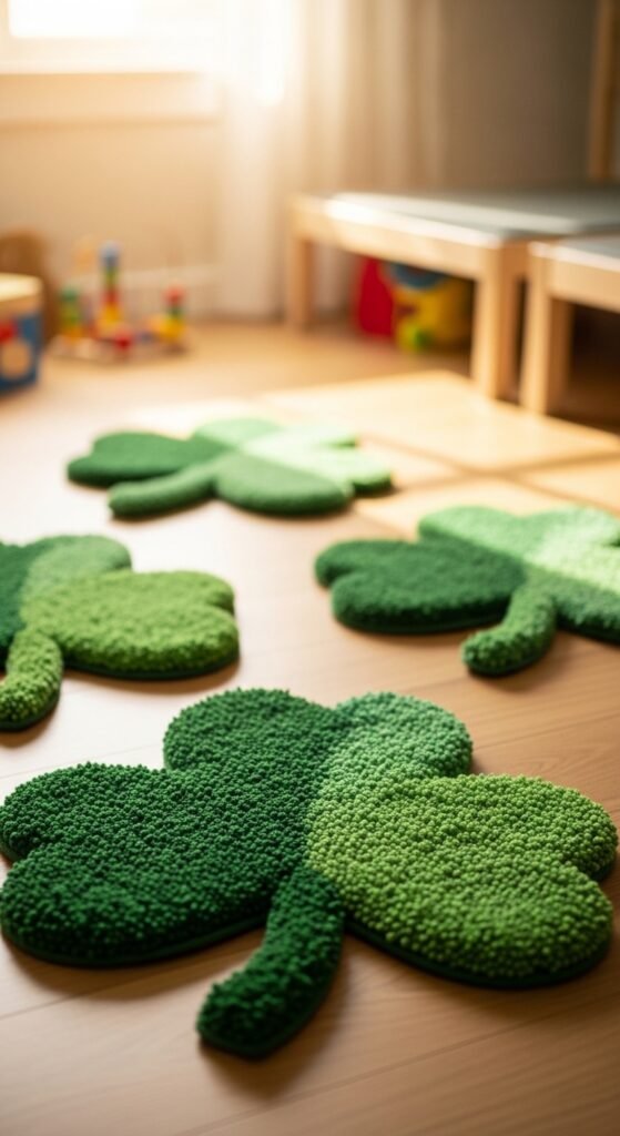 Pom-Pom Clover Rugs