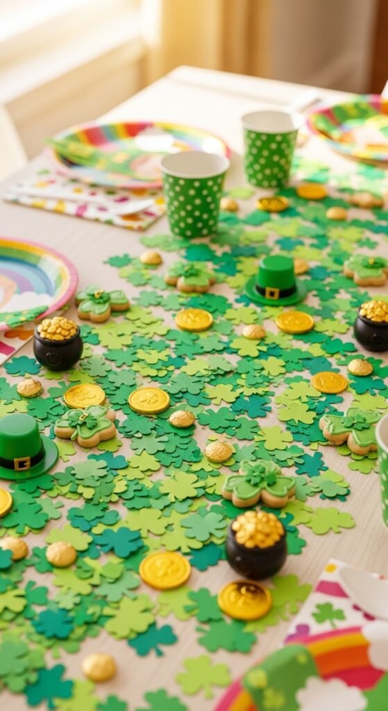 Shamrock Table Scatter Crafts