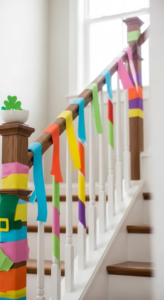 Rainbow Stair Rail Wraps