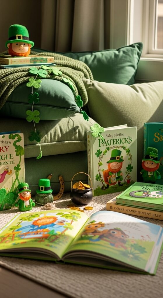 DIY Storybook Leprechaun Corner