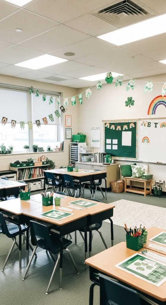 St Patrick’s Day Classroom Decor
