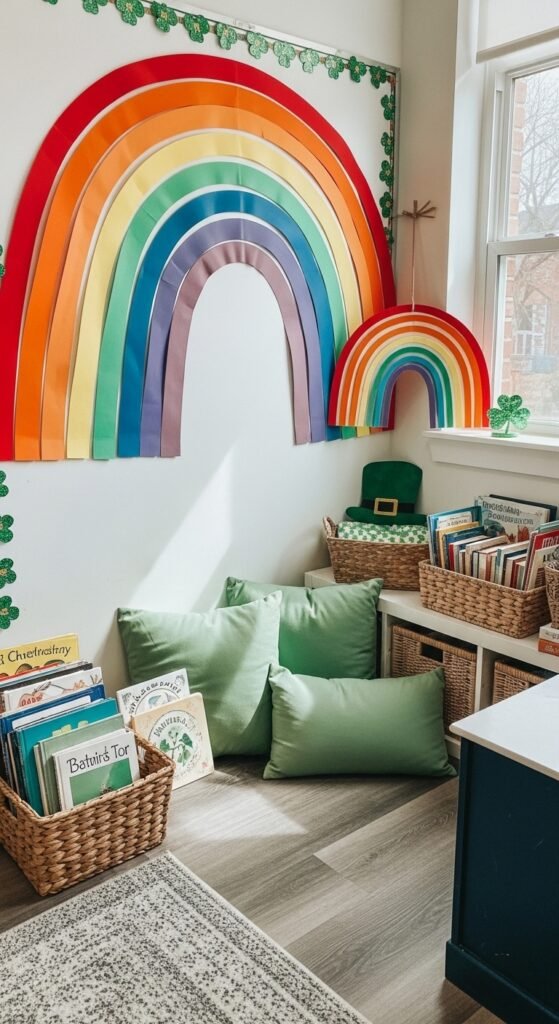 Rainbow Reading Corner
