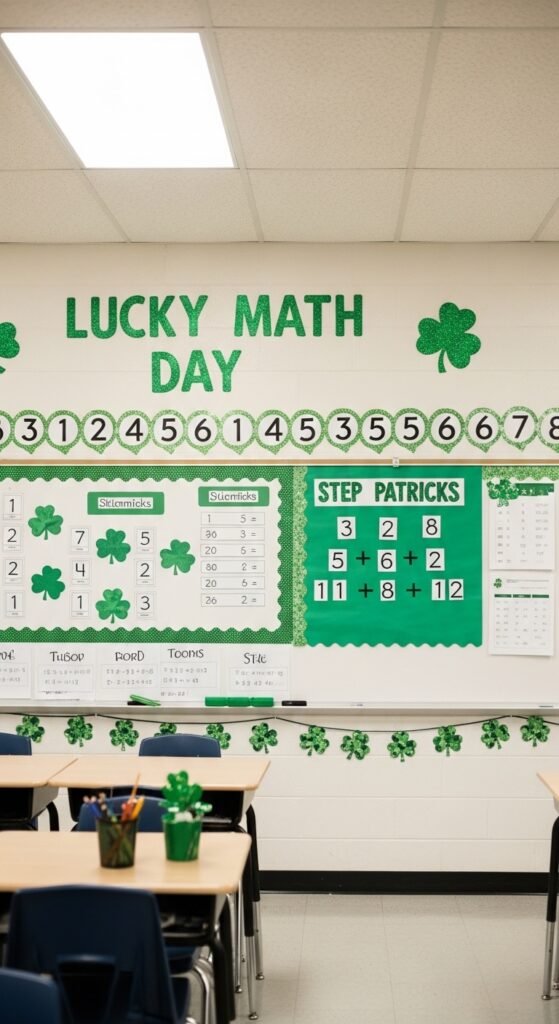 Lucky Math Bulletin Board