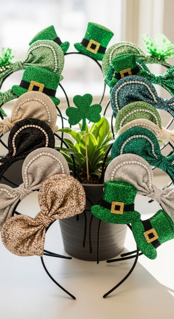 Desk Plant With Shamrock Pick