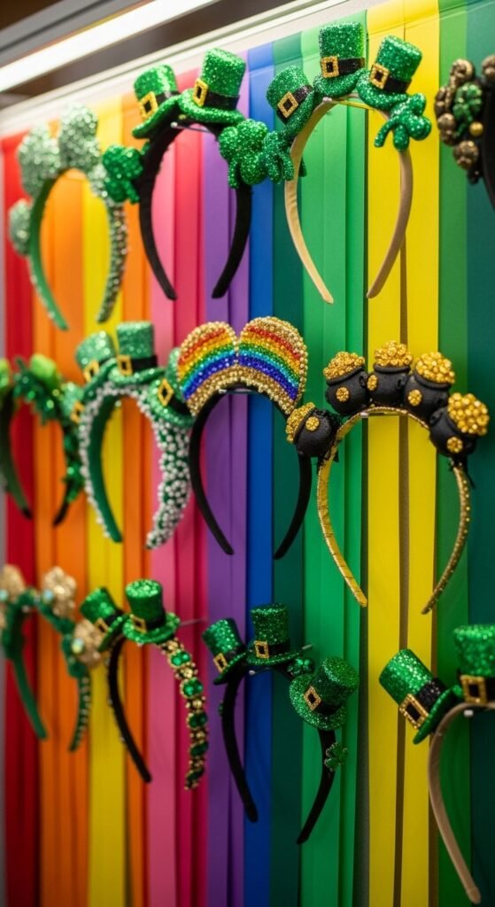 Rainbow Paper Strip Backdrop