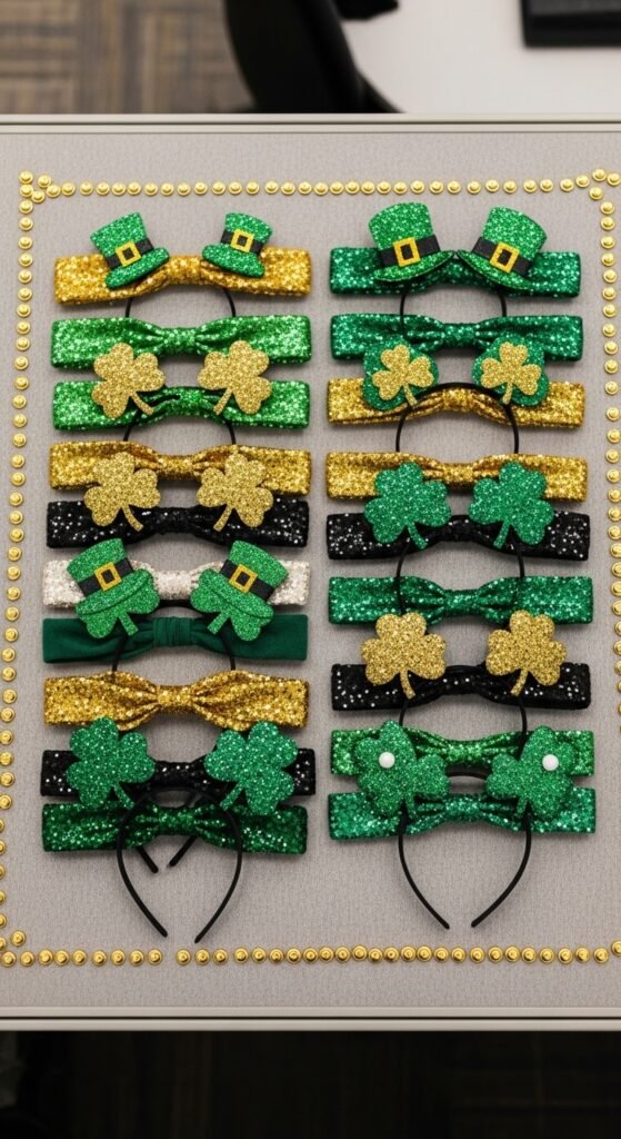 Gold Push Pin Pattern