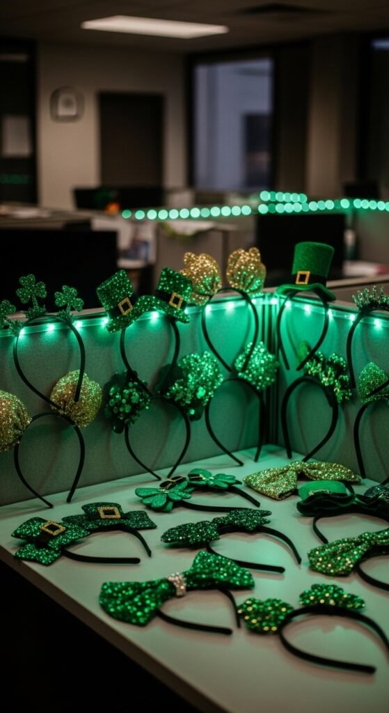 Green LED String Light Accent