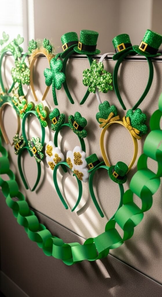 Paper Chain Cubicle Border