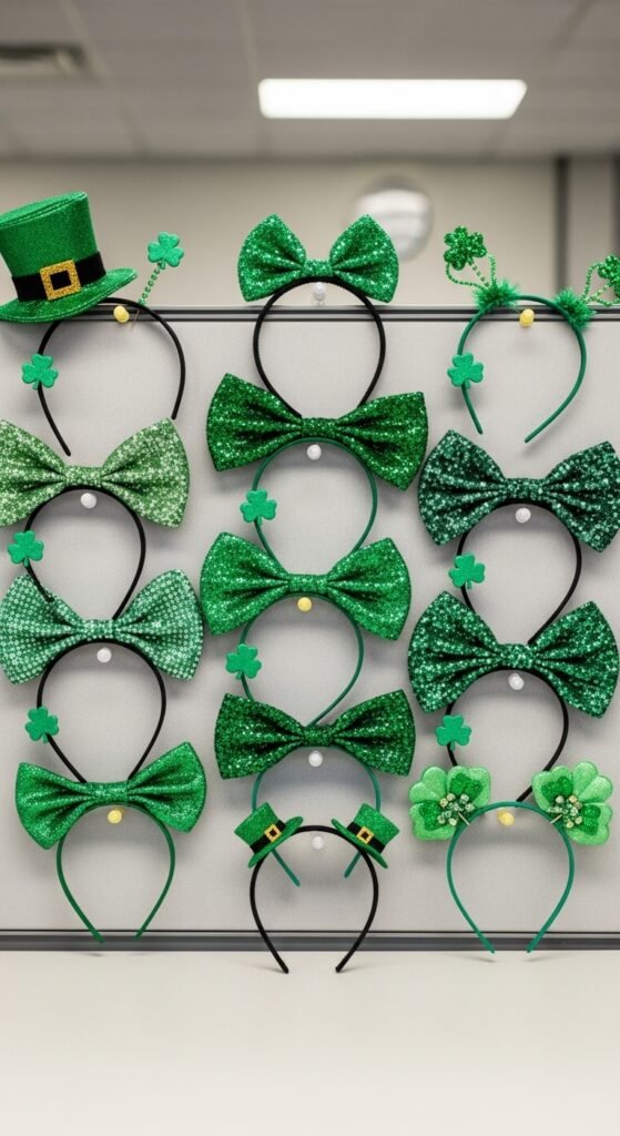 Shamrock Push Pin Photo Corners