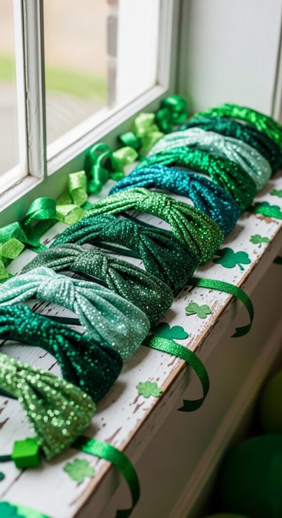 Window Sill Green Accents