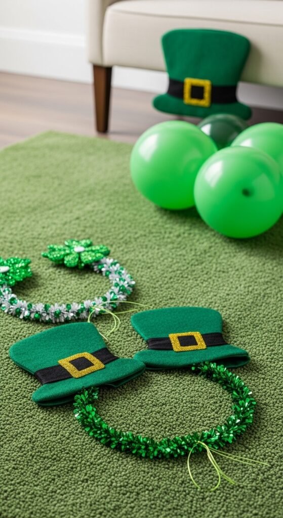 Soft Green Area Rug Accent