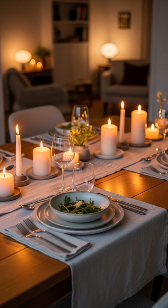 how to style tables cozy decor