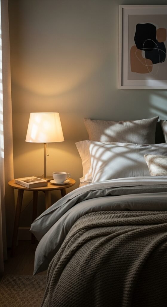 Mix Lighting for a Soft, Relaxing Glow