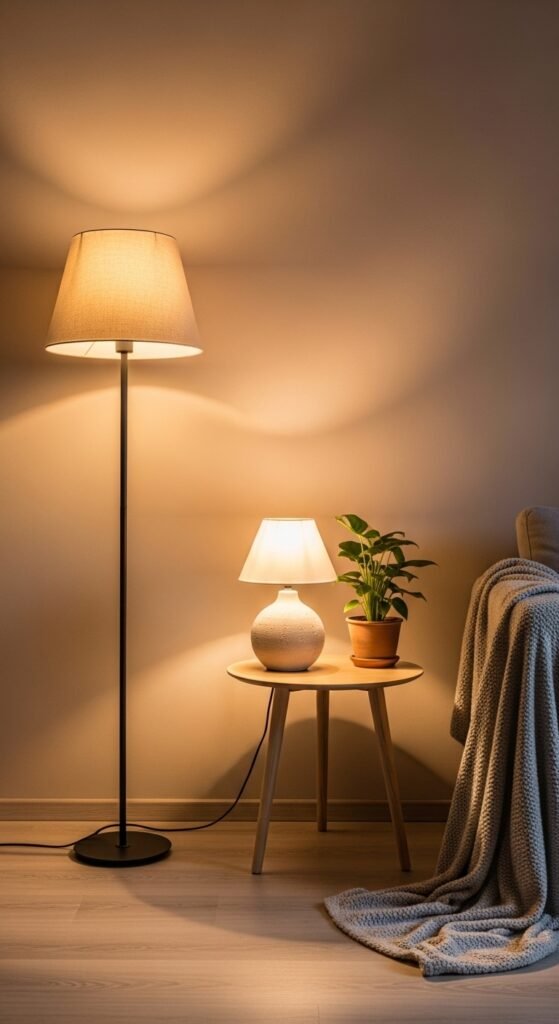 Warm Up the Space With Lighting