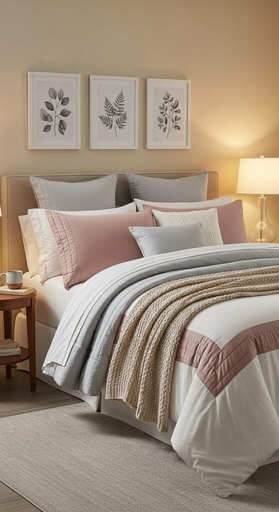 Layer Soft Accents at Different Heights