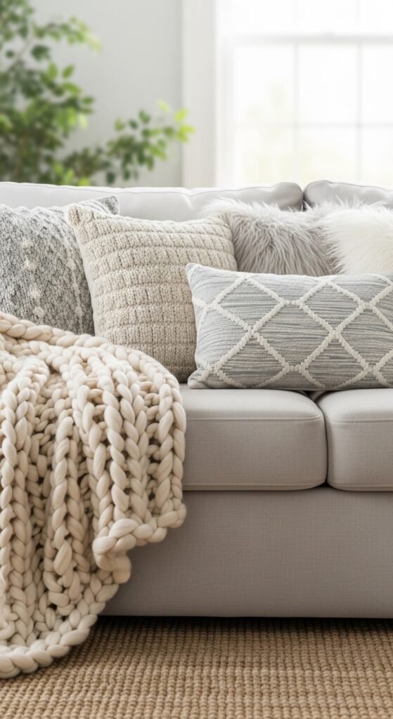 Start With Soft, Layered Textiles