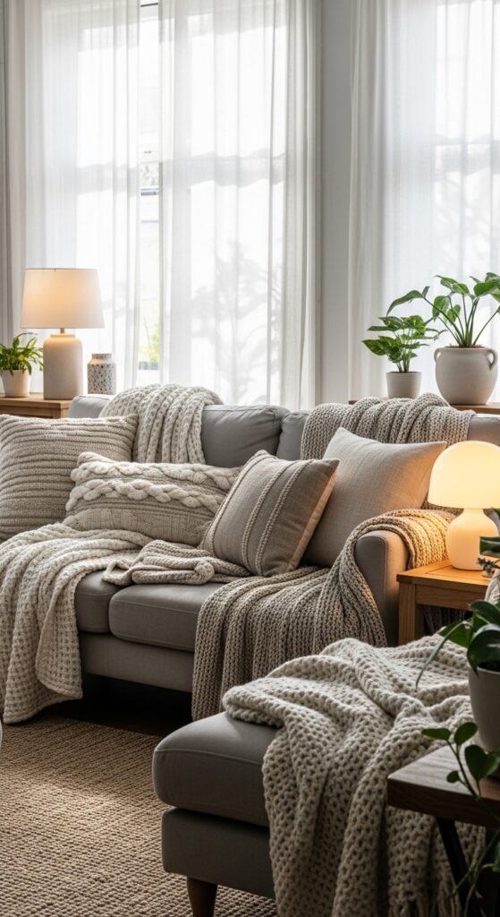 how to create calm cozy decor