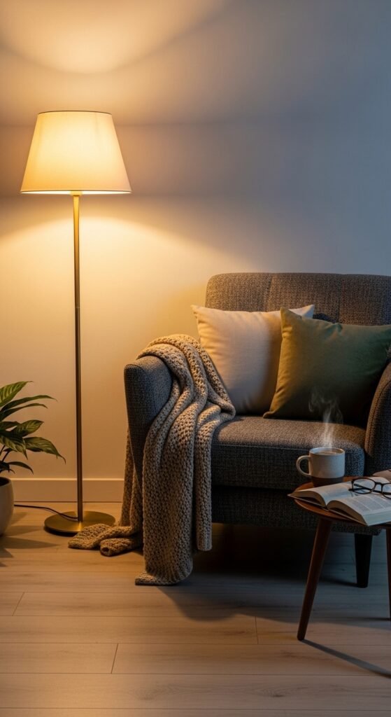 Choose Gentle, Warm Lighting