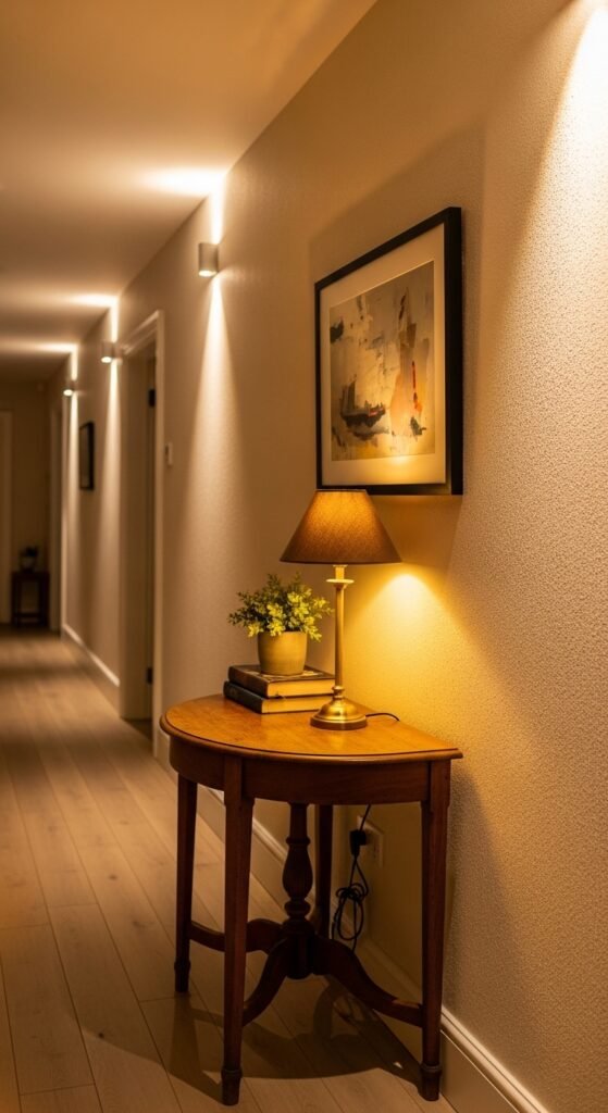 Don’t Forget Warm Lighting in Unexpected Spaces