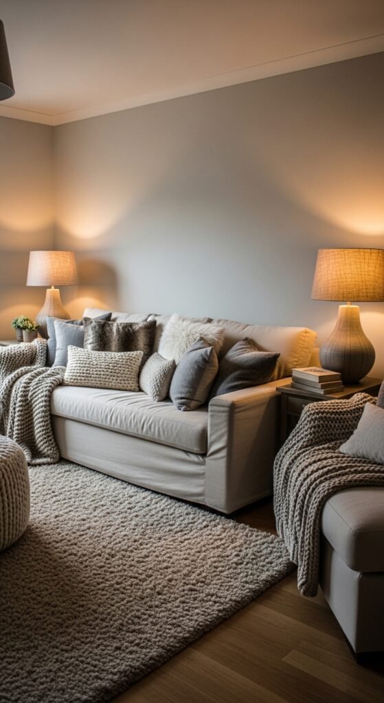 how to create cozy lounge decor