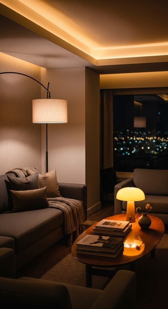 Use Warm Lighting to Set the Mood