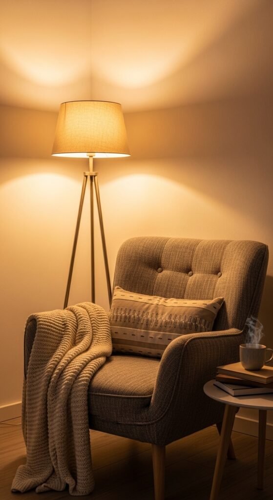 Use Warm, Gentle Lighting