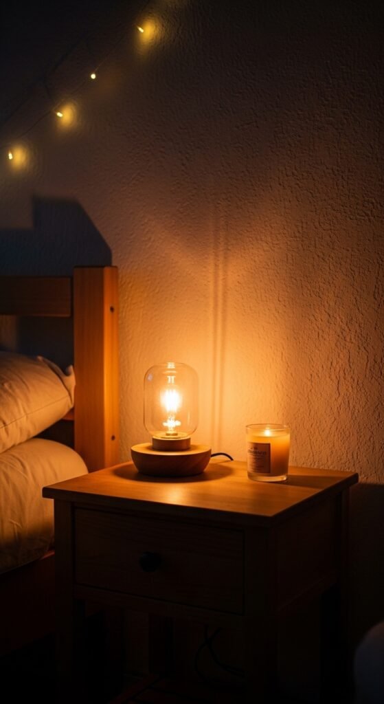 Start With Warm, Inviting Lighting