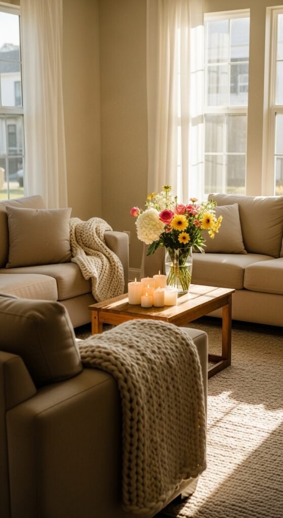 how to design quiet cozy decor