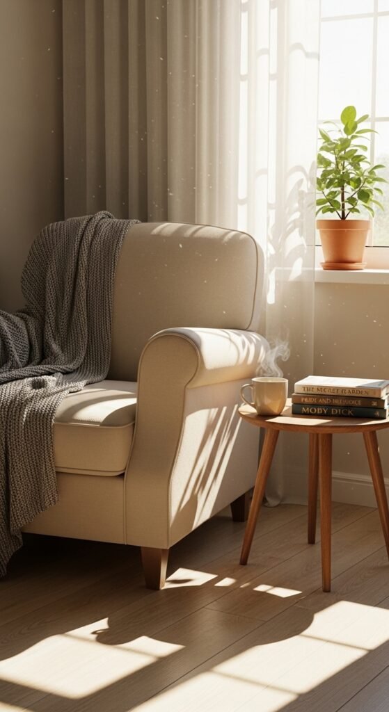 How to Create Cozy Comfort Corner