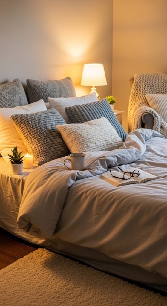 how to style cozy decor for nights