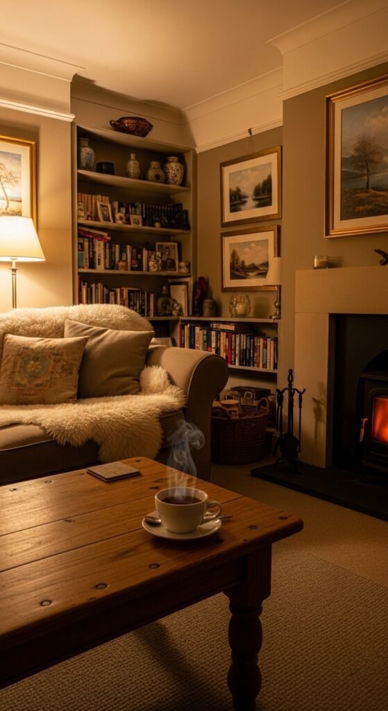 how to make living room cozy inviting